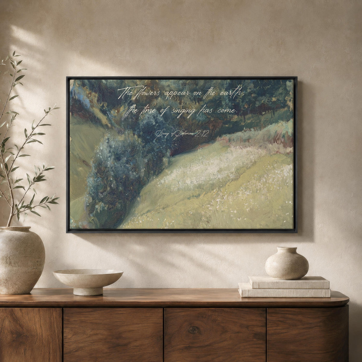 Verse Home Print — Scripture Wall Art | Product view 4