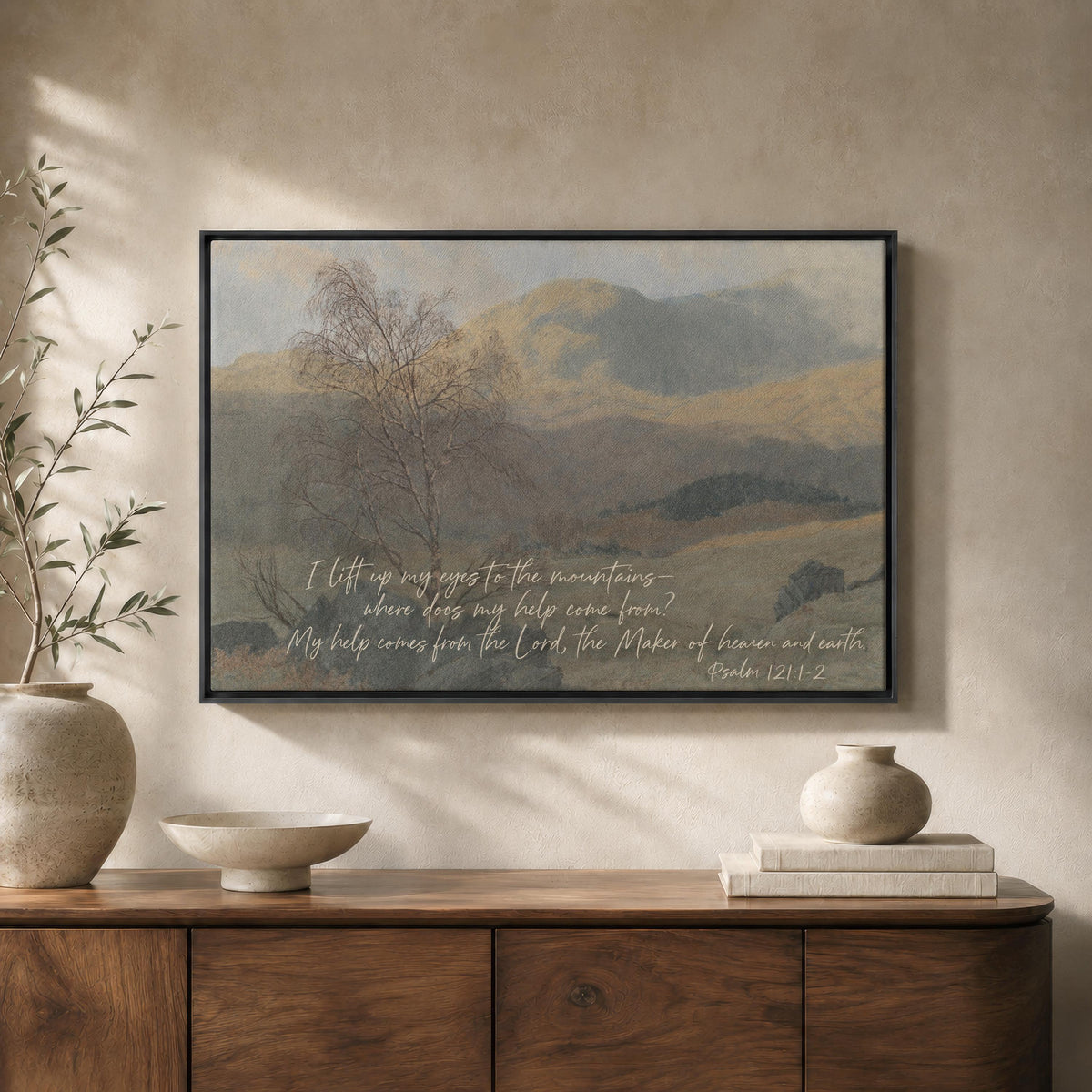 Mountain Landscape — Psalm 121 | Product view 2