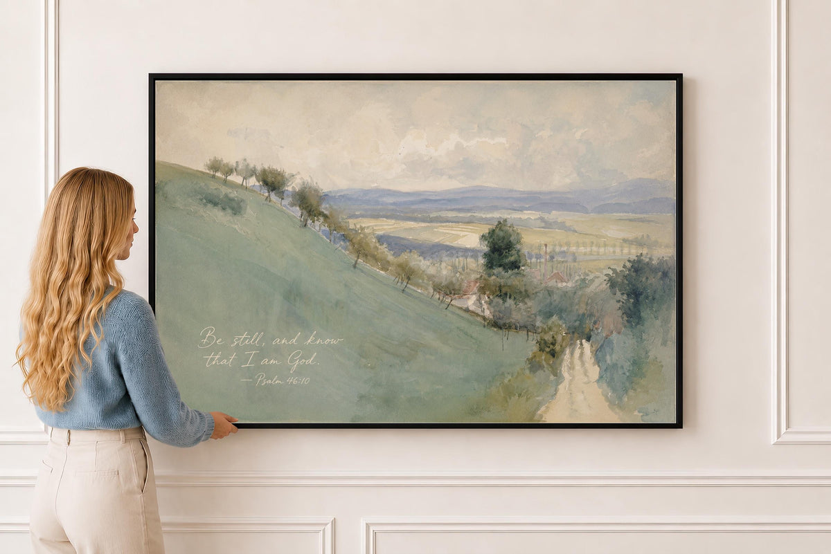 Quiet Hills — Psalm 46:10 | Product view 8