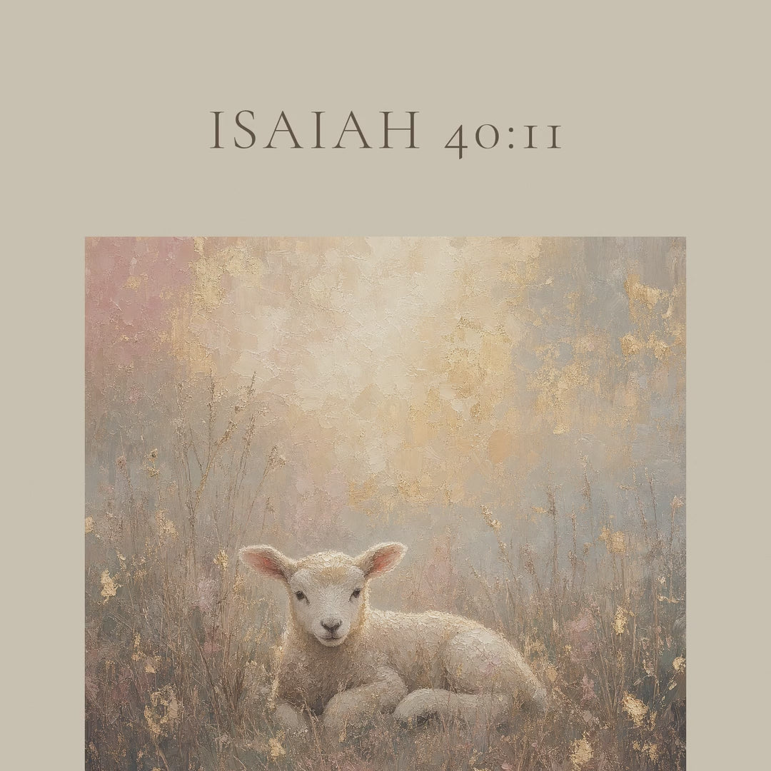 He Gathers the Lambs — Isaiah 40:11 video