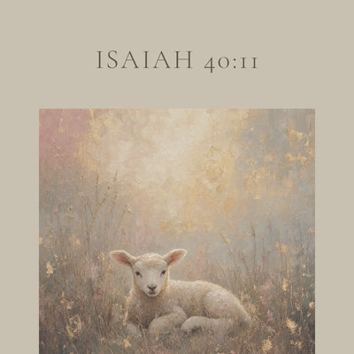 He Gathers the Lambs — Isaiah 40:11 video