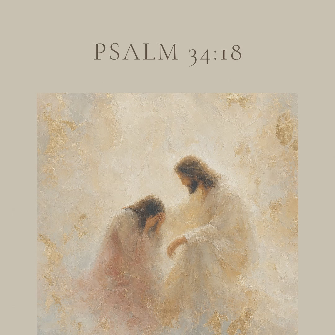 Jesus Comforts the Brokenhearted — Psalm 34:18 video