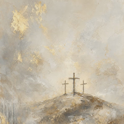 Three Crosses on Calvary Gold video
