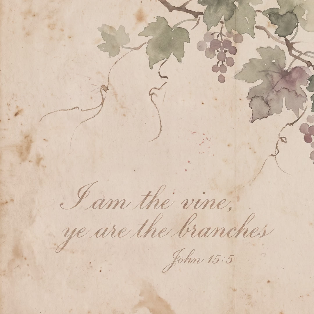 I Am the Vine Blush video