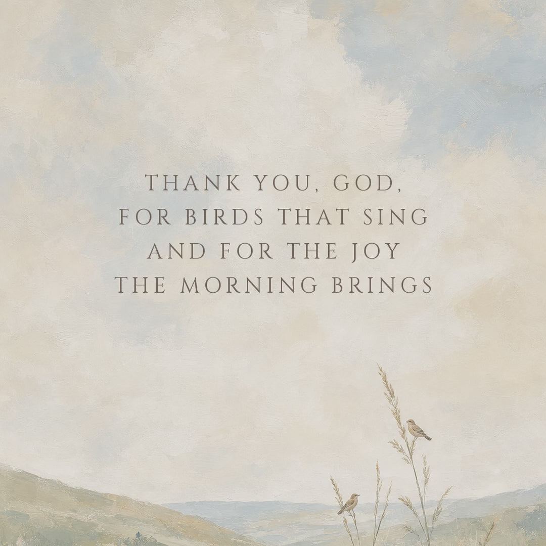 Thank You God for Birds (Portrait) video