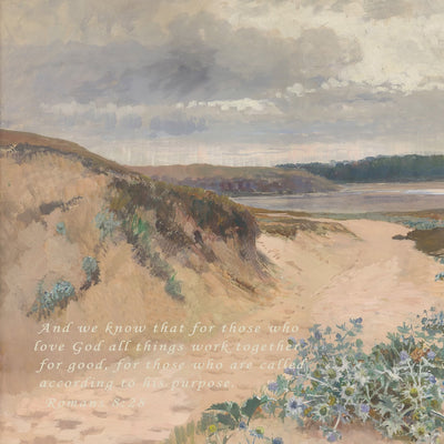 Coastal Beach — Romans 8:28 video