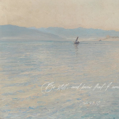 Be Still Sailboat Sea — Psalm 46:10 video