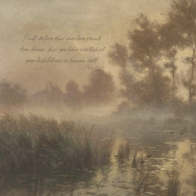 Golden Trees around a Pond video