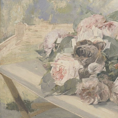 Antique Roses on a Table video