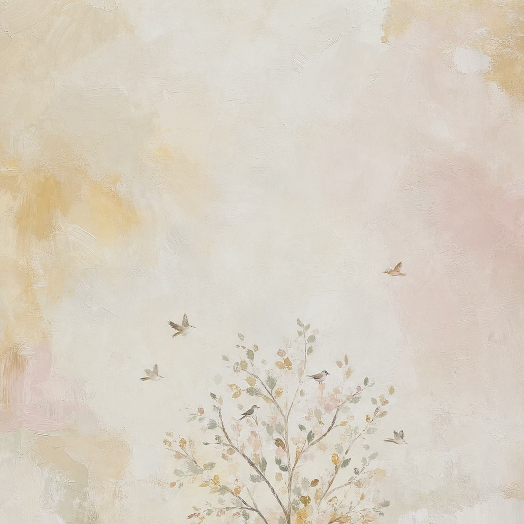 Pastel Tree with Birds video