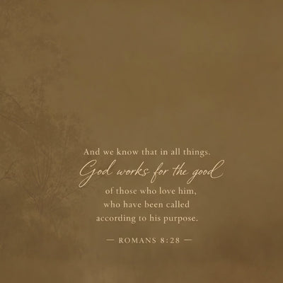 God Works for the Good — Romans 8:28 video