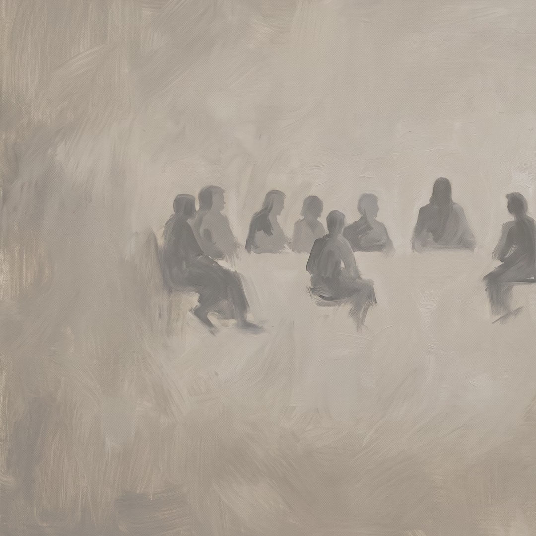 Last Supper Gathering in Grey video