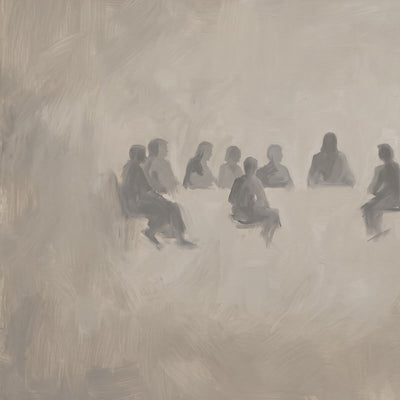Last Supper Gathering in Grey video