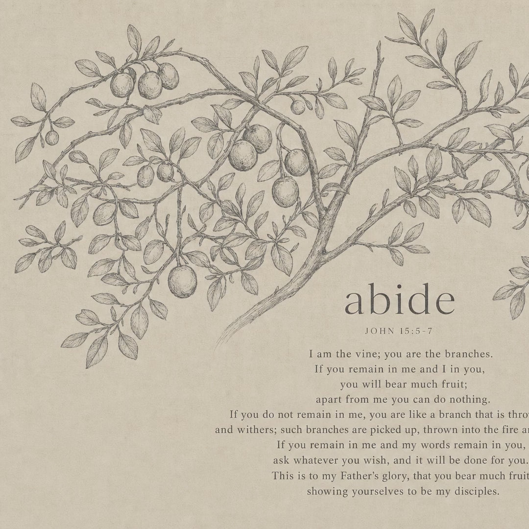 Abide in Me — John 15:5-7 video