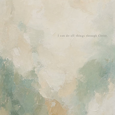 I Can Do All Things Sage Abstract — Philippians 4:13 video