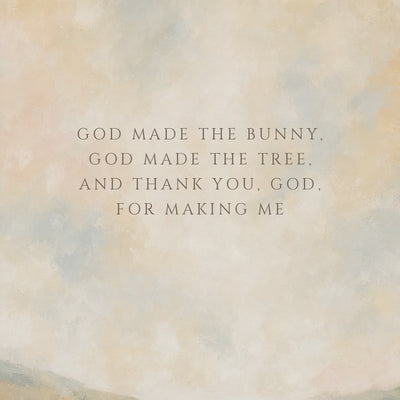 Thank You God for Making Me (Portrait) video