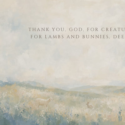 Thank You God For Creatures Small video