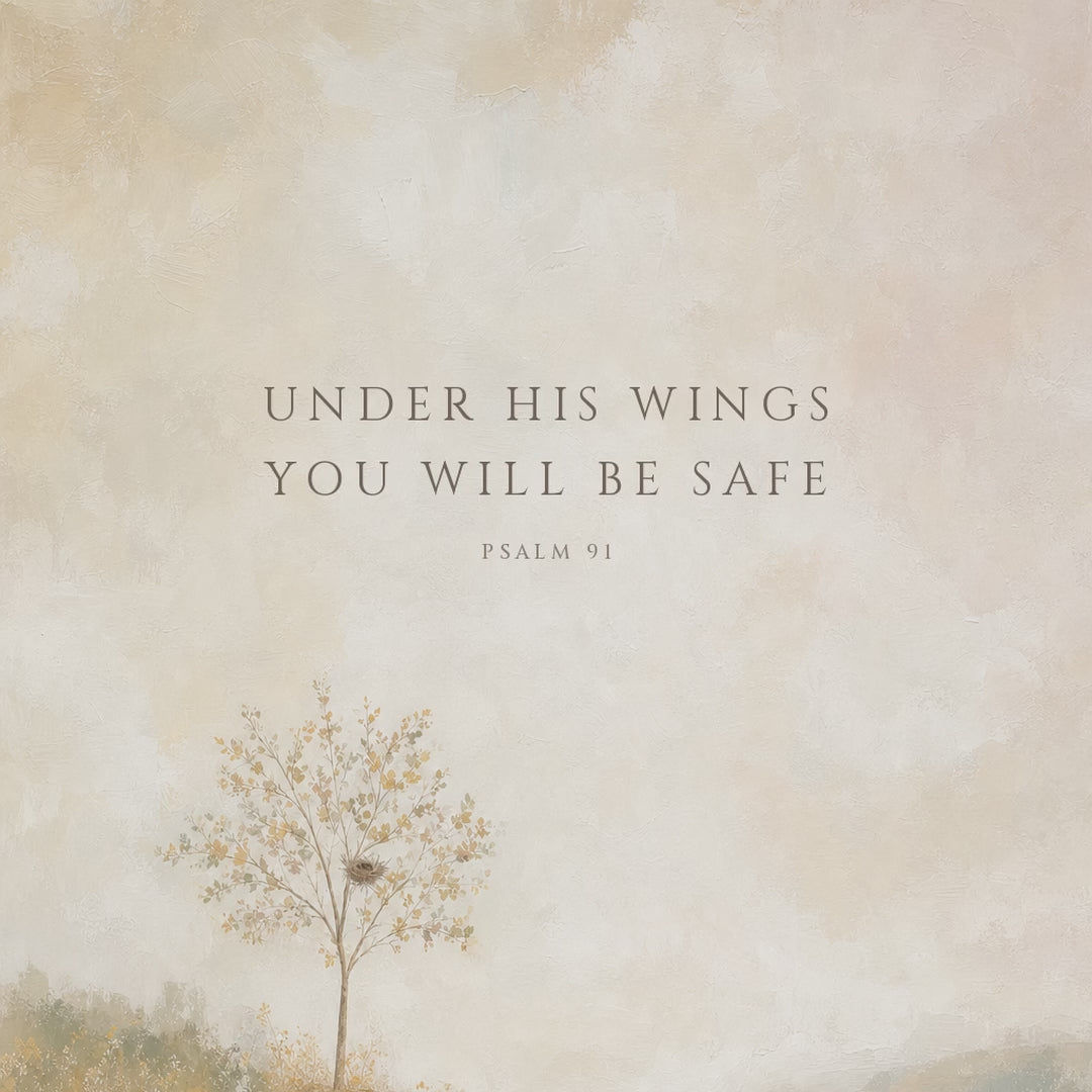 Under His Wings You Will Be Safe (Portrait) video