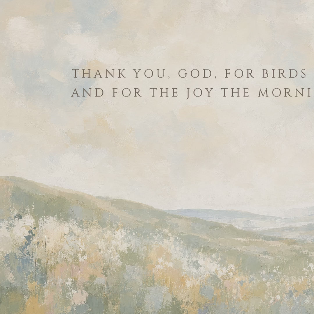 Thank You God for Birds (Landscape) video