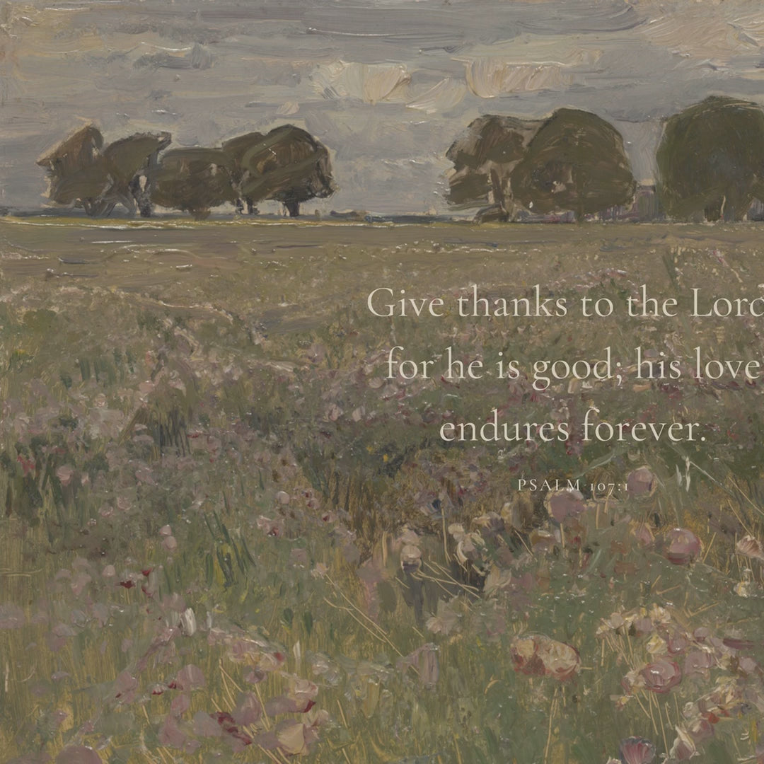 His Love Endures Ivory video