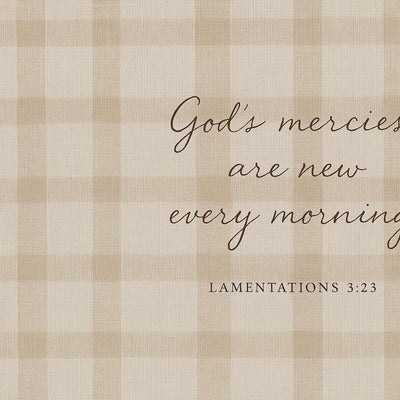 God's Mercies Are New Every Morning — Lamentations 3:23 video