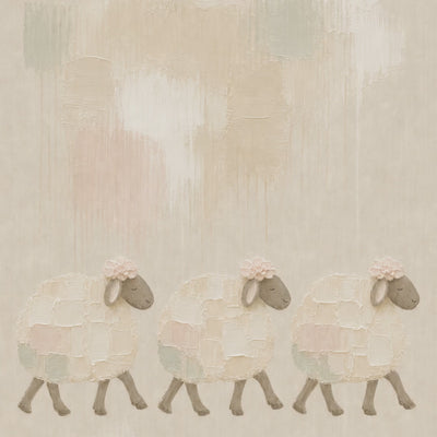 Little Lamb Cream Portrait video