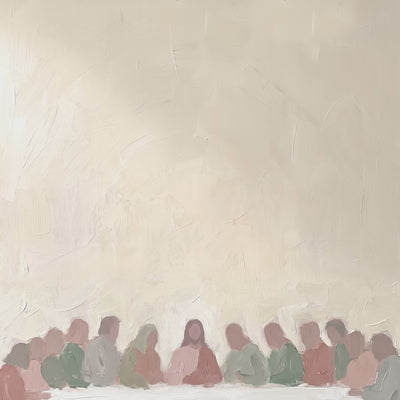 Pastel Last Supper video