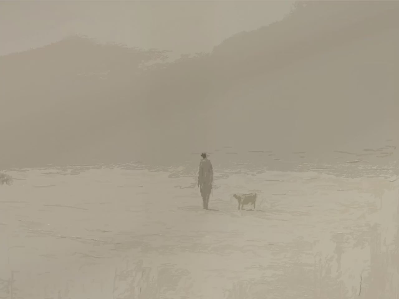 Leave the 99 - Christian Wall Art Print, Minimalist Lost Sheep Print, Faith-Based Home Decor