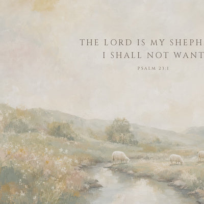 The Lord Is My Shepherd video