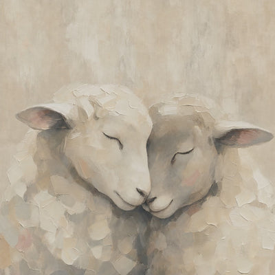 Little Lamb Blush Portrait video