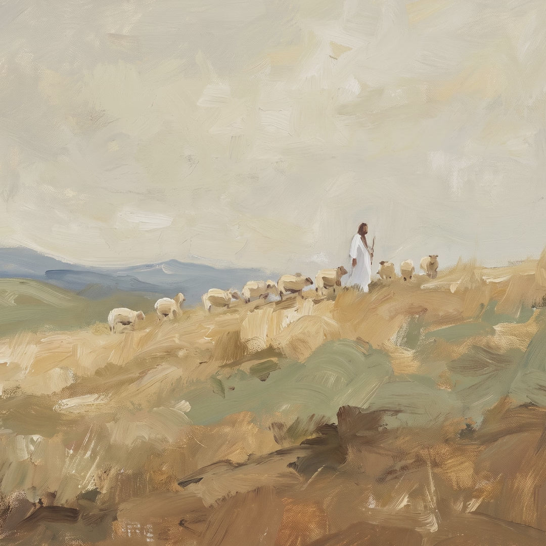 Sheep Along the Golden Ridge video